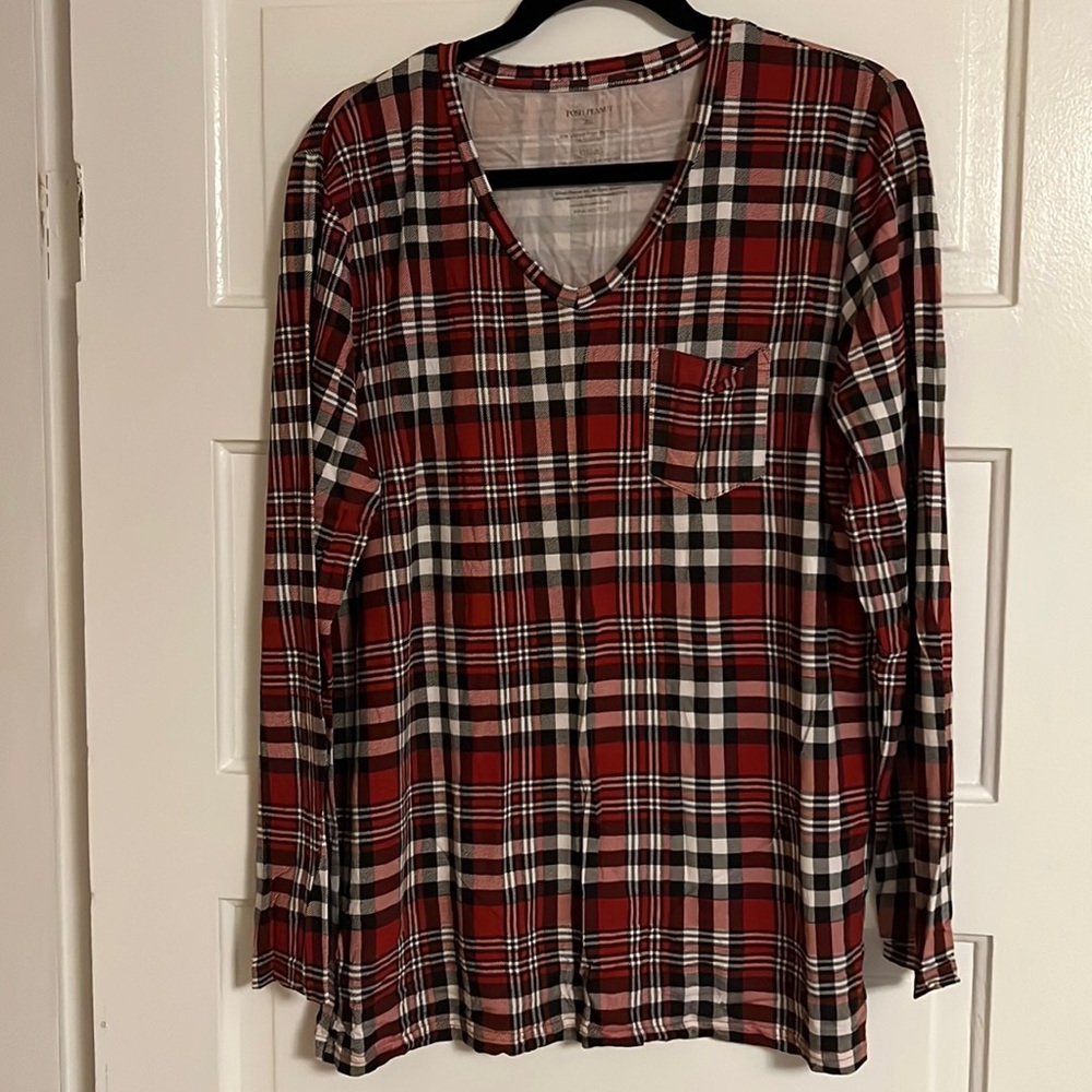 Posh Peanut Noah Plaid Mens Top